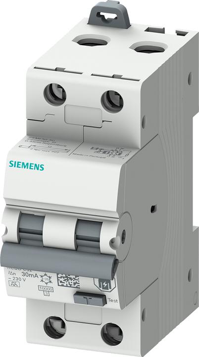 Produktbild Siemens FI/LS-Schutzschalter C16 1p+N 0,03A A 5SU1324-7FR16