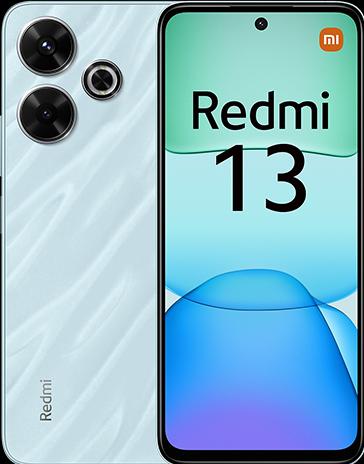 Actual product image Xiaomi Redmi 13 4G Dual Sim 8GB RAM 256GB - Blue (256 GB, Ocean Blue, 6.79", 108 Mpx, 4G)