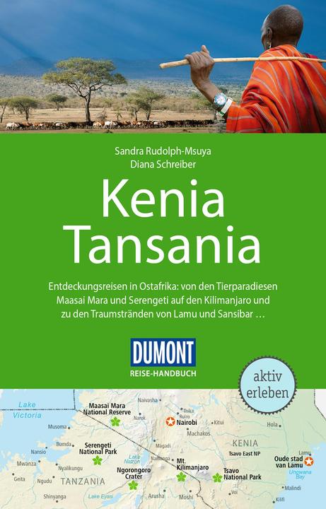 Produktbild Reise-Handbuch Reiseführer Kenia, Tansania (Deutsch, Diana Schreiber, Sandra Rudolph-Msuya, 2023)