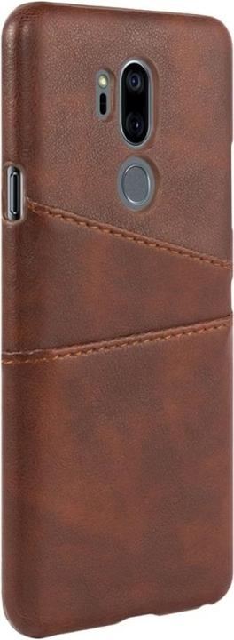Actual product image Screenguard LG G7 ThinQ CardCaddy Leather Backcase with Card Pockets (G7 ThinQ)