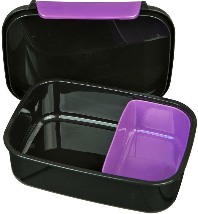 Actual product image Scooli Lunchbox Monster High Dunkelviolett/Schwarz, Materialtyp
