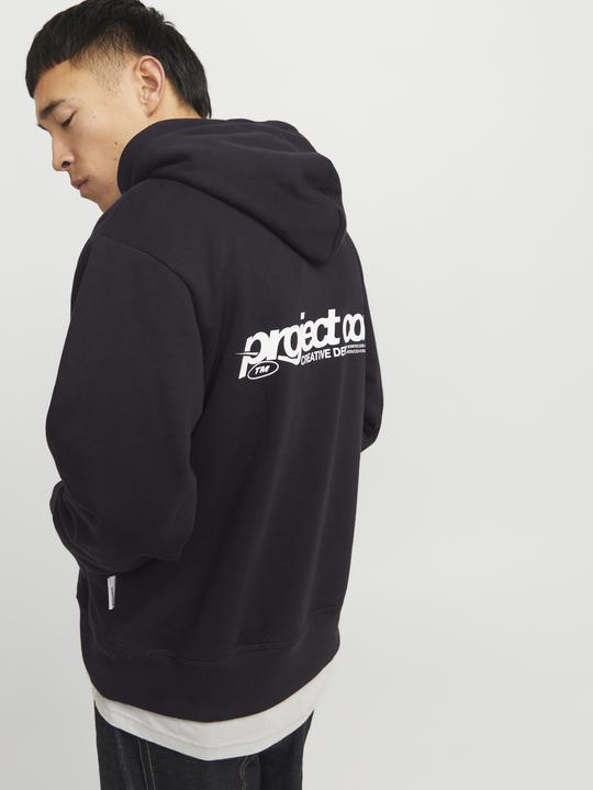 Actual product image Jack & Jones Jcounion Print Sweat Hood Noos (XS)