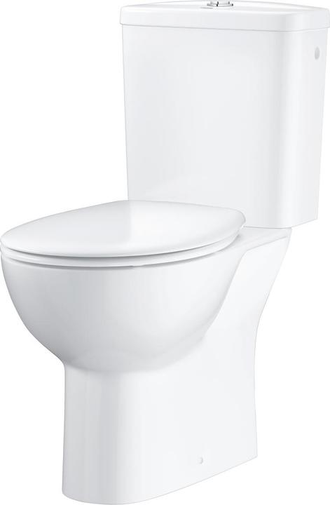Grohe WC encastré BauKeramik avec Rimless avec couvercle QR/SC, blanc