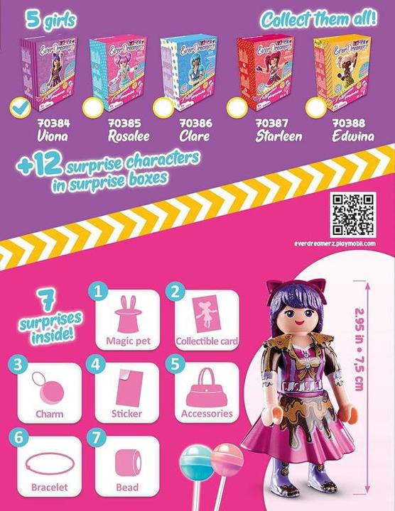 Image du produit Playmobil Viona (70384, Playmobil EverDreamerz)