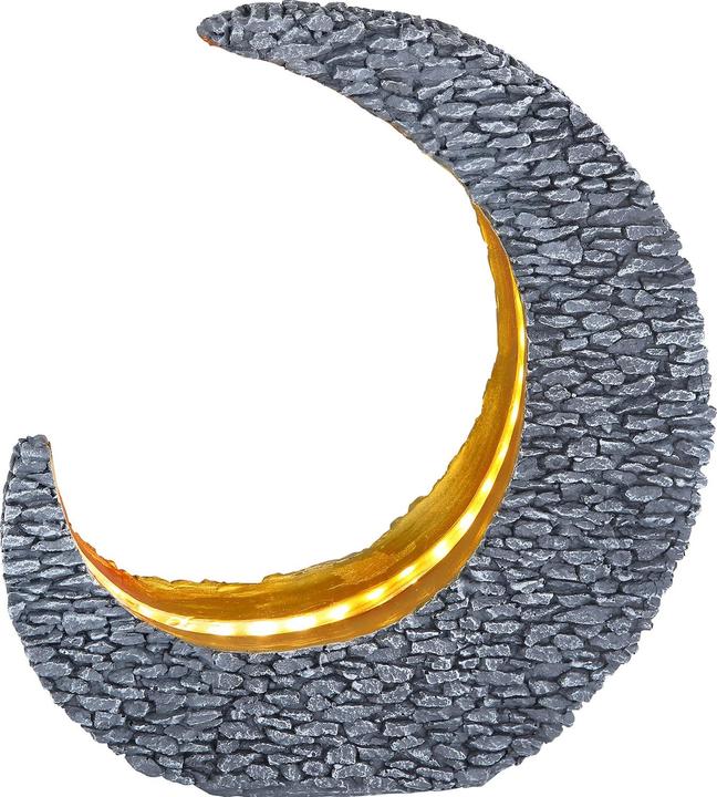Actual product image Globo Solar light stone gray 25xLED (IP44)
