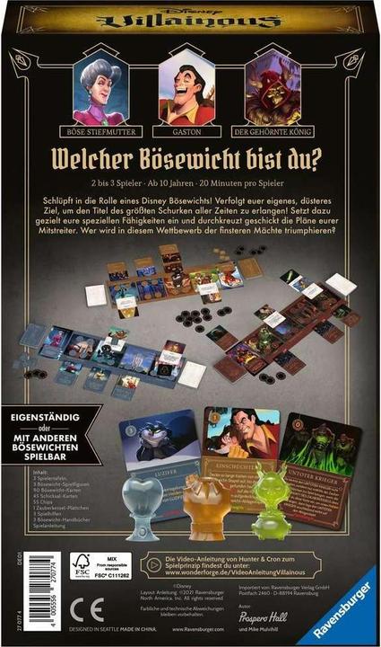 Image du produit Ravensburger Disney Villainous (Allemand)
