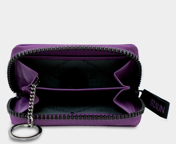 Actual product image Braun Büffel Capri wallet RFID protection leather 11 cm