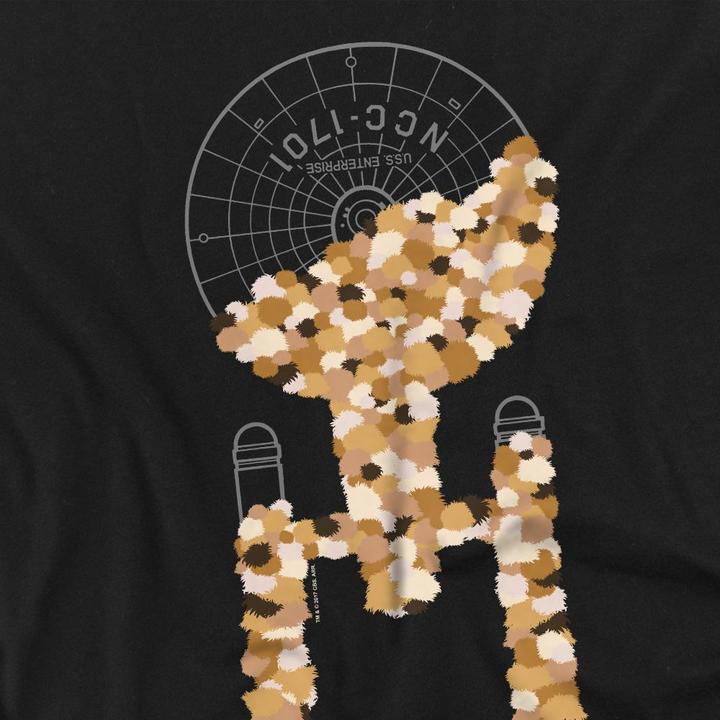 Actual product image Mens Tribble Takeover T-Shirt (XL)