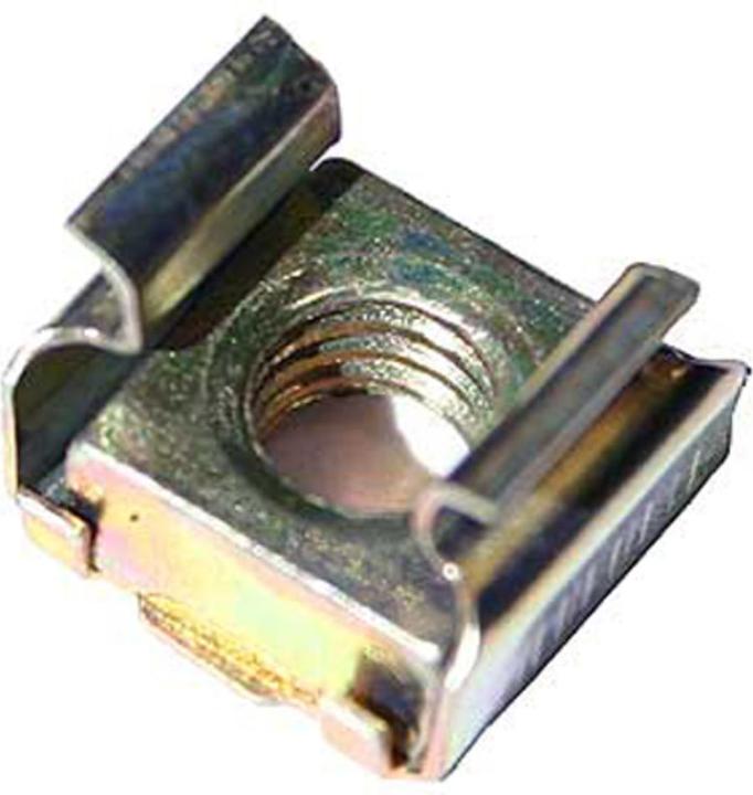 Actual product image Dönges Cage nut M6, electrogalvanised, material thickness 0.7 - 1.6 mm
