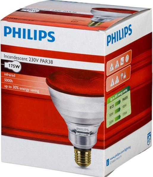 Actual product image Philips PAR38 E27 (175 W)