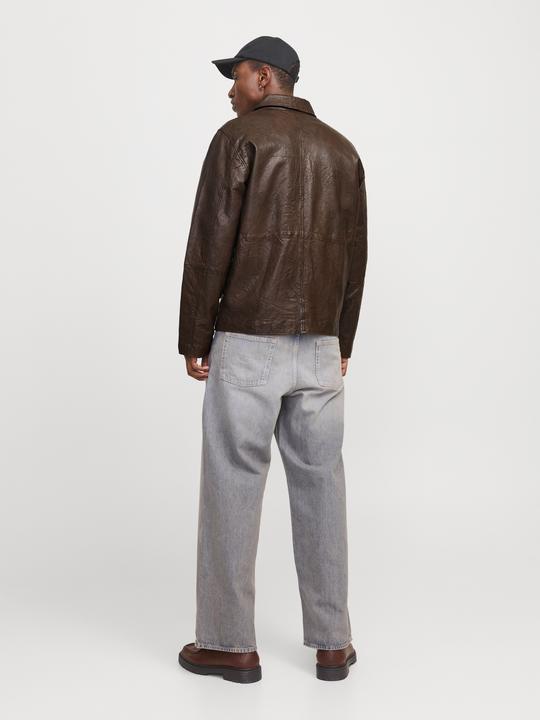 Produktbild Jack & Jones Jorcrincle Leather Jkt Styd Aw24 (M)