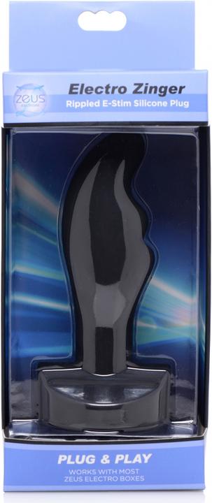 Image du produit Doc Johnson Electro Zinger Rippled E-stim Silicone Plug
