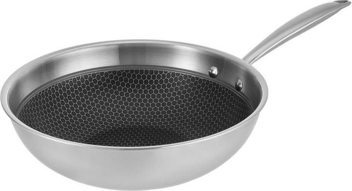 Resto WOK D28 H7.5CM/95349 (28 cm, Wok, Stainless steel, Aluminium)