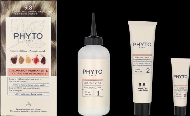 Produktbild Phyto Color Kit Coloration 9.8 Very Light Beige Blonde (9.8-rubio beige muy claro)