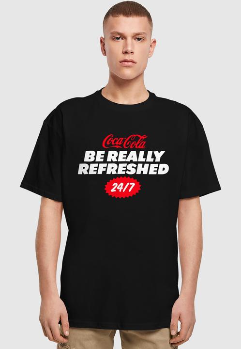Produktbild Merchcode Coca Cola Refreshed Oversize Tee - 174175 (M)