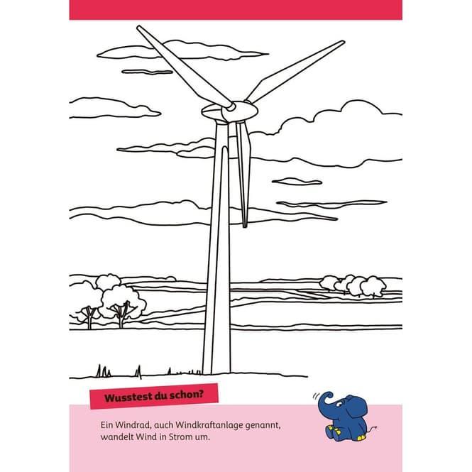 Actual product image Die Maus - Malblock mit Sachwissen Klima und Erde (German, pen2nature, Fiona Osbaldstone, 2024)