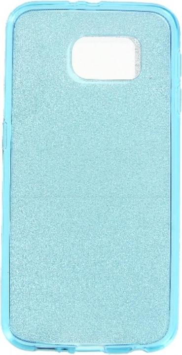 Produktbild OEM TPU Case Glitter Samsung Galaxy S6 blau (Samsung Galaxy S6)