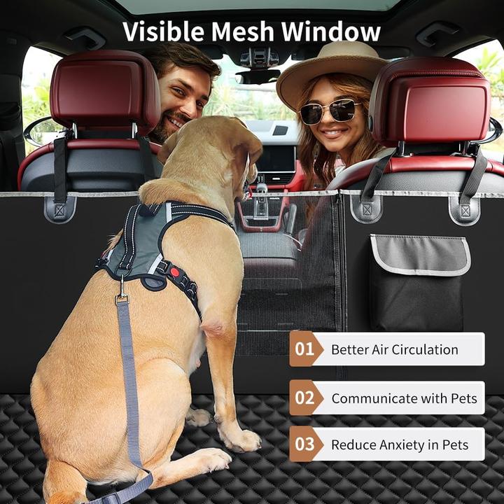 Image du produit KYG Couverture de protection pour voiture (Chien, Respirant, Lavable, Pliable)