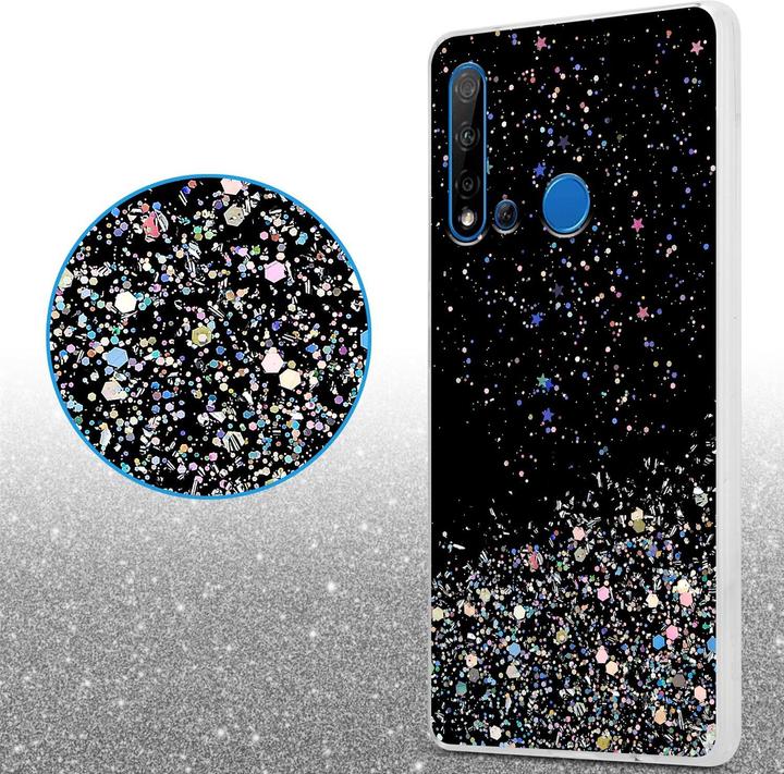 Produktbild Cadorabo TPU Cover funkelnder Glitter (Huawei Nova 5i, Huawei P20 Lite (2019))