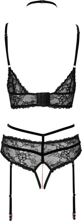 Produktbild Abierta Fina BH Set schwarz XL (XL)