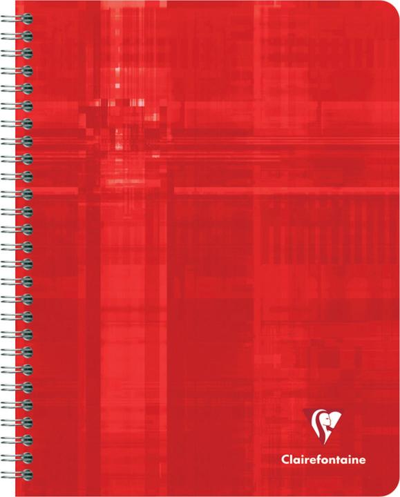 Immagine prodotto Clairefontaine Taccuino a spirale (17 x 22 cm, Quadretti, Copertina morbida)