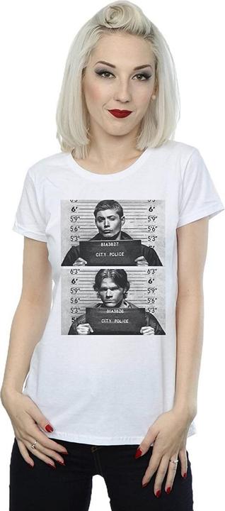 Produktbild Supernatural Winchester Mugshot TShirt aus Baumwolle (XL)
