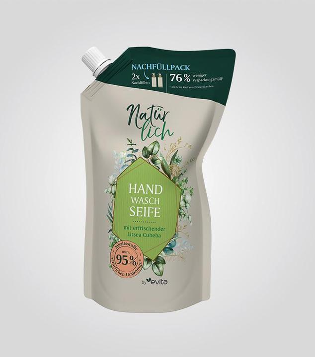 Natürlich by evita Handwaschseife Litsea Cubeba 600 ml (600 ml)