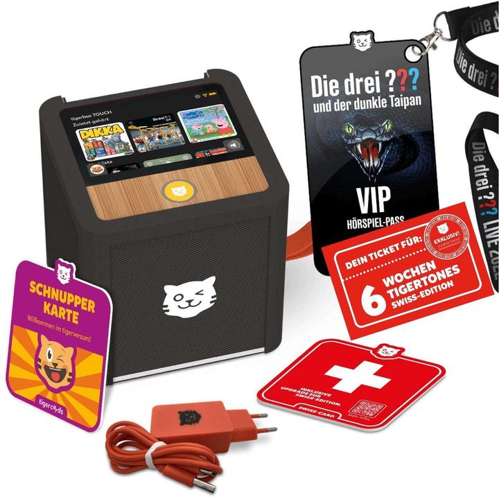 Image du produit Tigermedia Tigerbox Touch Plus Swiss Edition Schwarz (Suisse-allemand)
