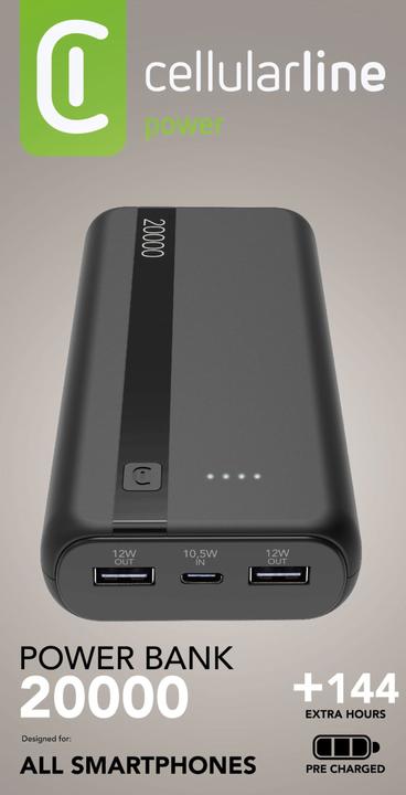 Produktbild Cellularline Charger (20000 mAh, 12 W)