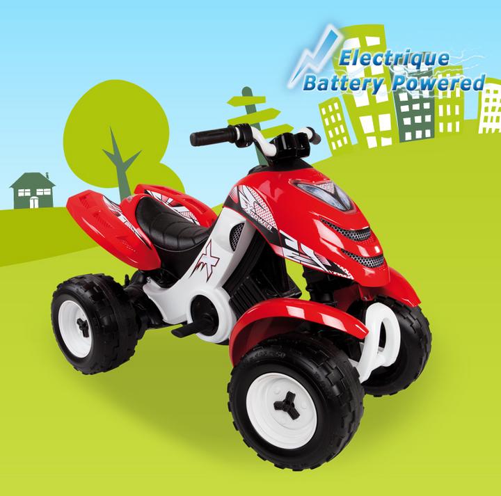 Actual product image Smoby Quad X Power Red (6 V)