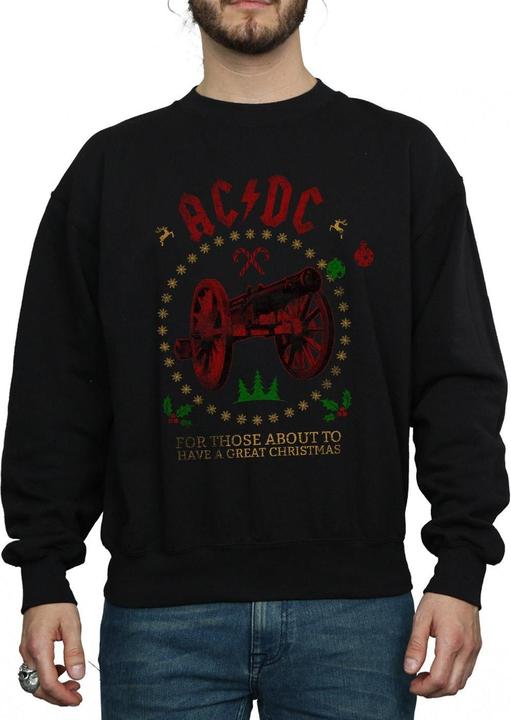Produktbild AC/DC Weihnachten die Baumwolle Sweatshirt (XL)