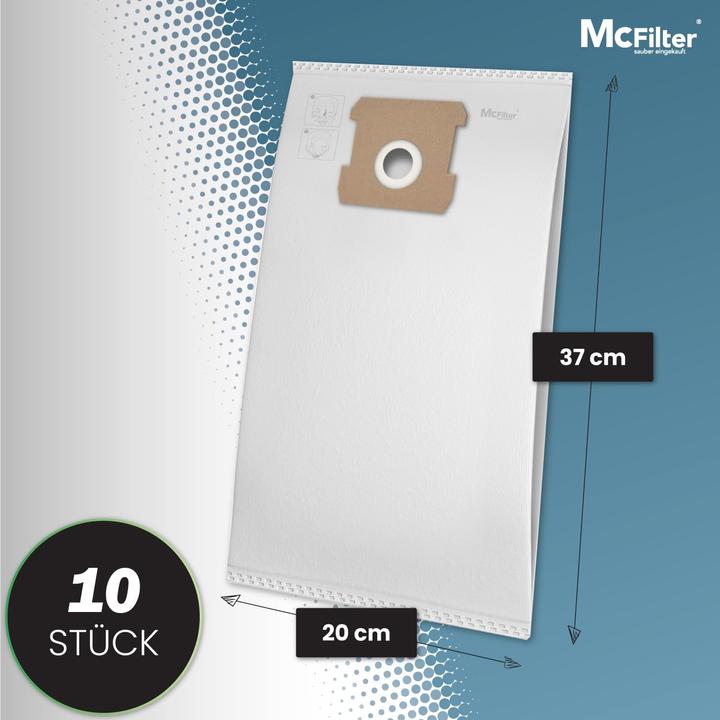 Produktbild Mc Filter 10 Stk. Staubsaugerbeutel (10 x)