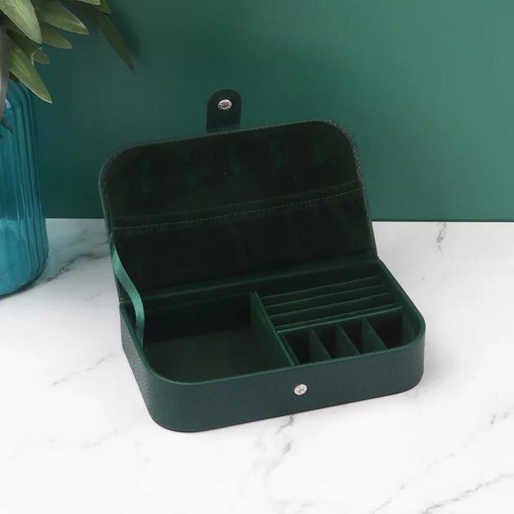 Only-Bags.Store Portable Jewelry Box Schmuck Organizer Display Travel Jewelry Case Boxen