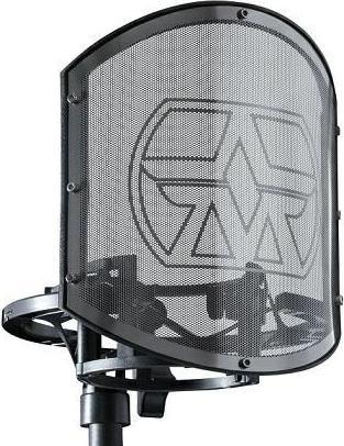 Actual product image Aston Microphones SwiftShield shockmount met popfilter