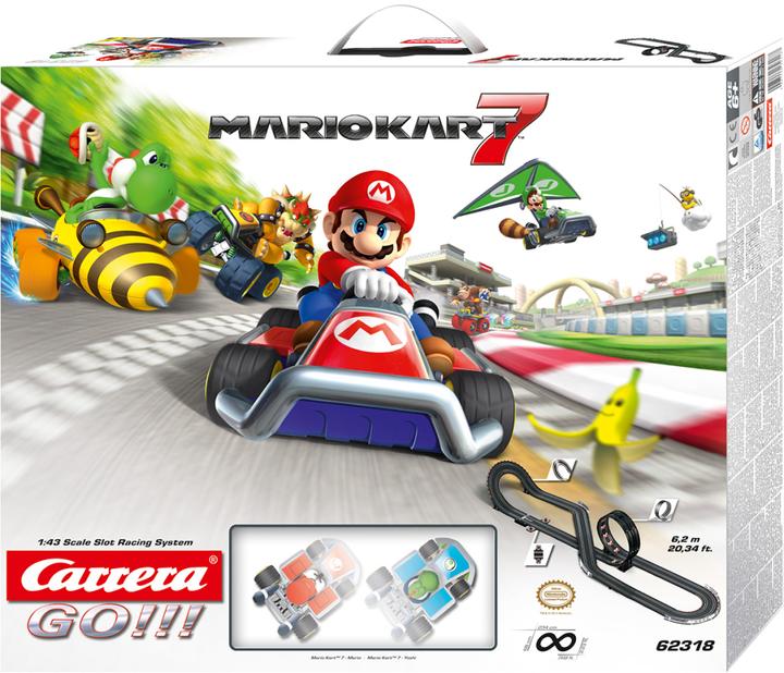 Produktbild Carrera GO! Mario Kart 7 Mario Luigi Kart