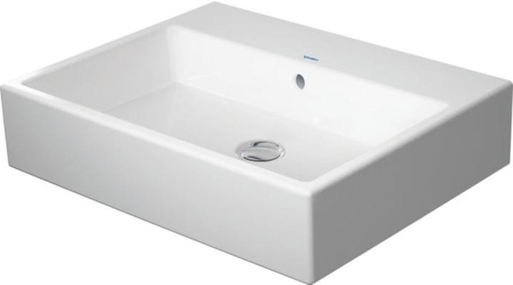 Actual product image Duravit Washbasin VERO AIR m ÜL HLB geschli 600x470mm o HL white WG (470 mm, 600 mm)