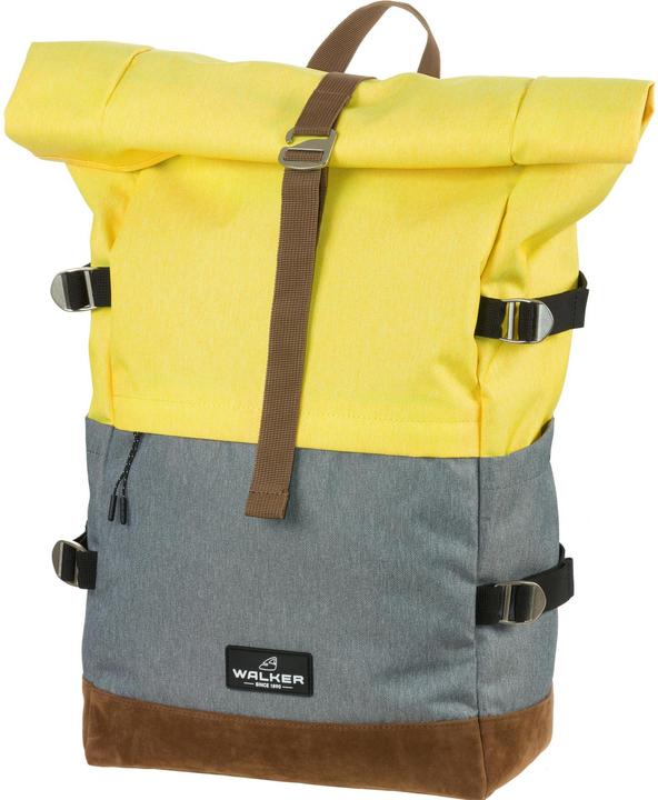 Productafbeelding Walker Vrijetijdsrugzak Roll Up Two 23 - 30 l, Geel/Grijs (30 l)