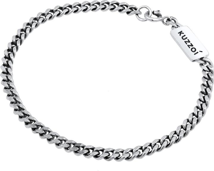 Actual product image Kuzzoi Basic bracelet (23 cm, 925 silver)