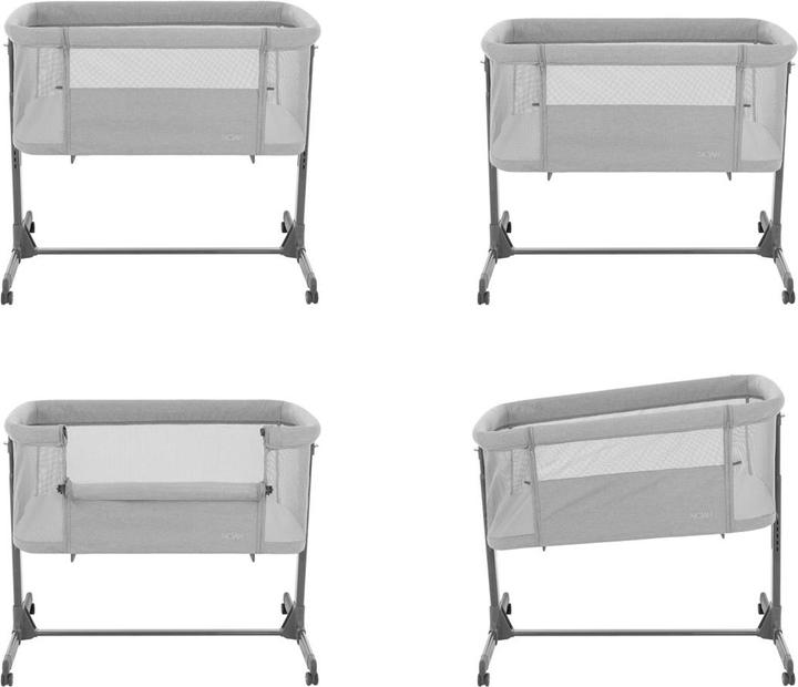 Produktbild Kikkaboo Beistellbett Noah verstellbar
