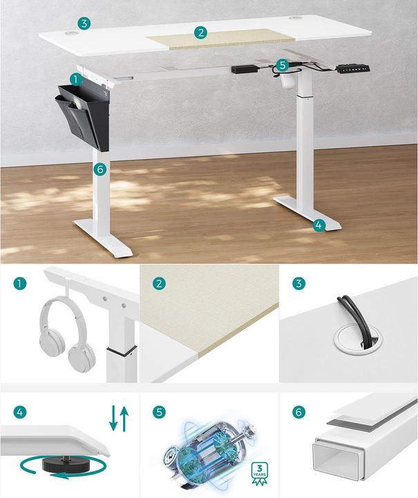 Image du produit Songmics Work (140 x 60 x 120 cm)