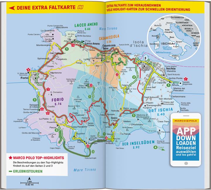 Produktbild Reiseführer Ischia (Deutsch, Stefanie Sonnentag, Bettina Dürr, 2024)