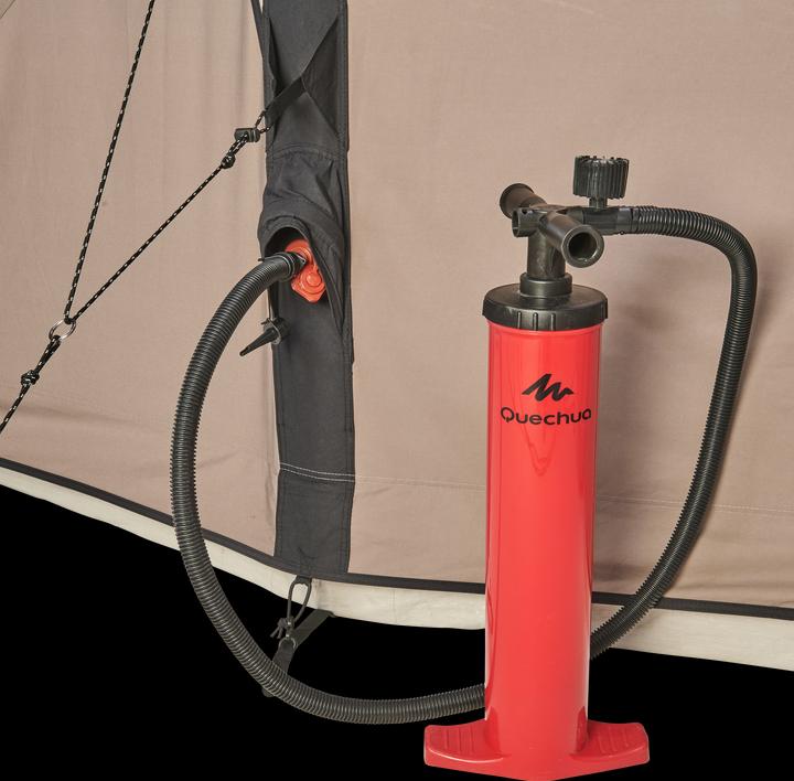 Produktbild Quechua Airseconds 6.3 Polycoton (Aufblasbares Zelt, 46 kg, 6 Personen)
