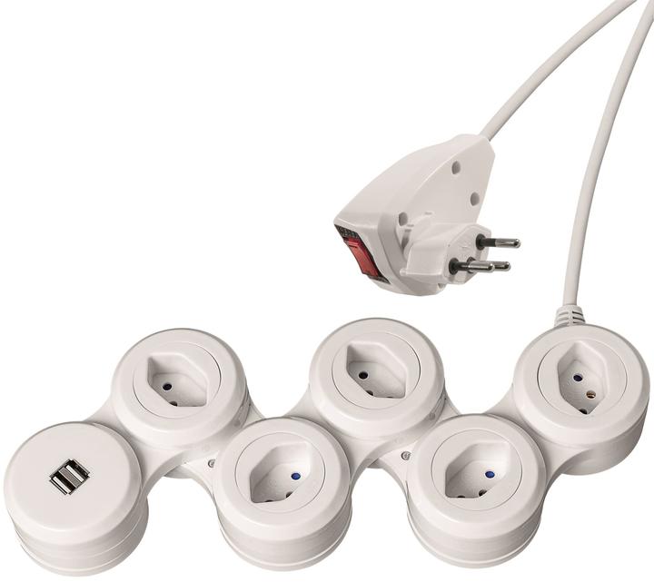 Immagine prodotto Steffen Snake (5 x, USB-A, Tipo 13, 2 m)
