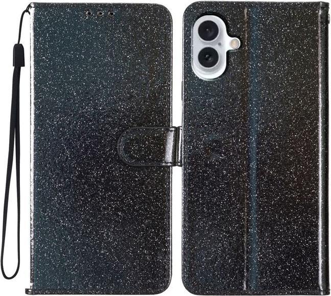 Actual product image MU Style PU Leather Bling Series (Apple iPhone 16)