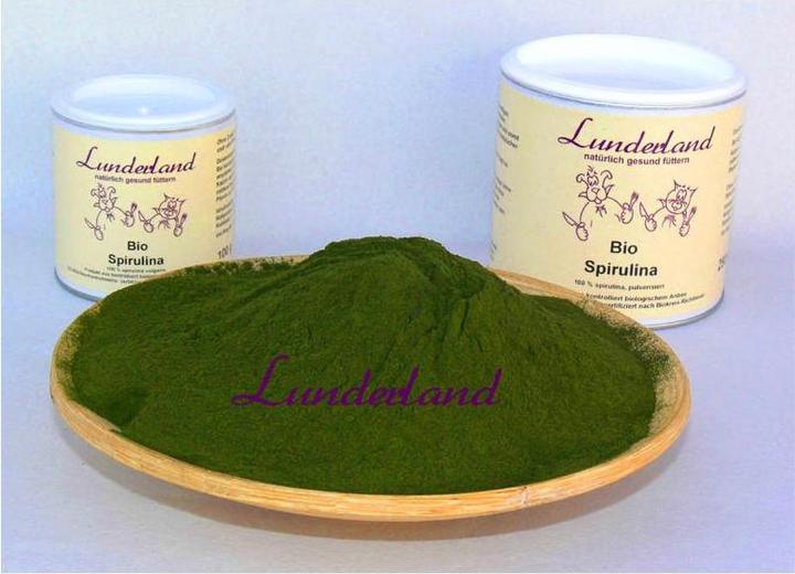 Actual product image Lunderland Organic spirulina (Adult, 6 pcs., 100 g)