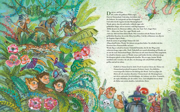 Immagine prodotto Peter Pan (Weltliteratur und Musik mit CD) (Tedesco, Henrik Albrecht, James Matteo Barrie, 2021)