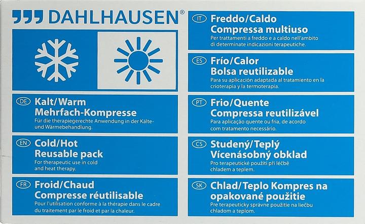 Immagine prodotto Dahlhausen Freddo Caldo Comp 13x14cm Mini 2 (2 x, 1563.25 ml, 280 g)