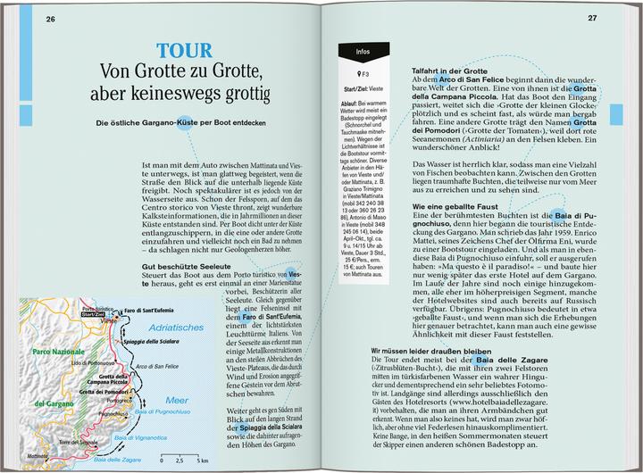 Produktbild Reise-Taschenbuch Reiseführer Apulien (Deutsch, Jacqueline Christoph, 2024)