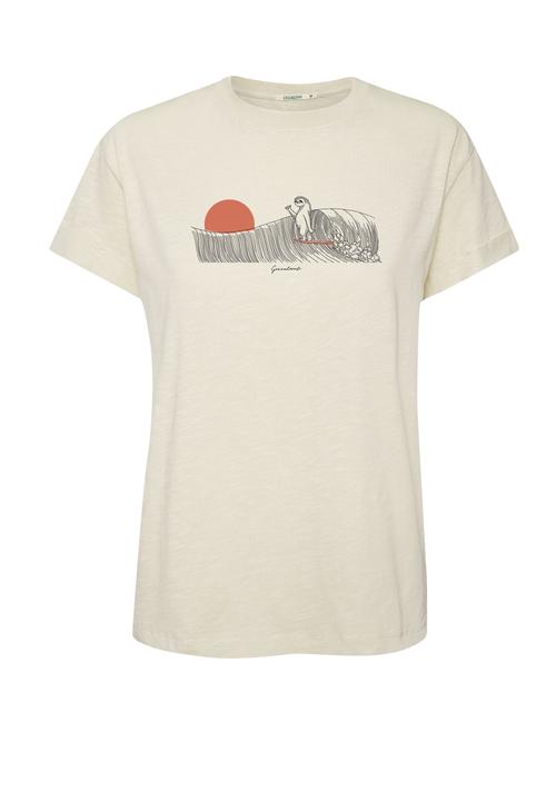 Produktbild Greenbomb Women's Animal Sloth Waves Stop T-Shirt (L)