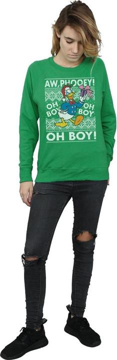 Produktbild Disney Donald Duck Christmas Fair Isle Sweatshirt (M)